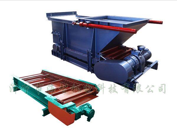 鏈板式給料機包括電控系統(tǒng)，電控系統(tǒng)包括就地控制系統(tǒng)和/或遠程控制系統(tǒng)